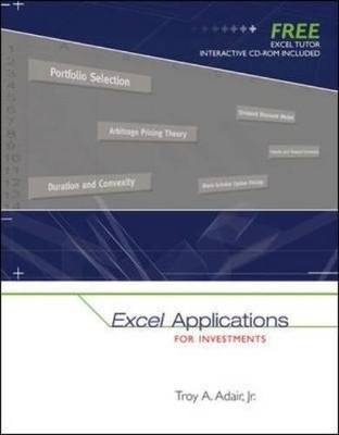 Excel Applications for Investments