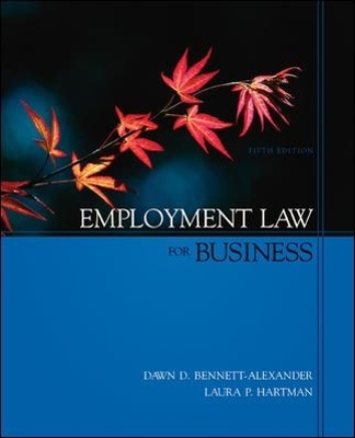 Employment Law for Business with Powerweb card - Dawn Bennett-Alexander, Laura Hartman