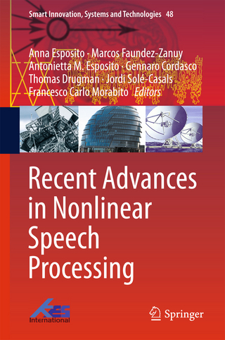 Recent Advances in Nonlinear Speech Processing
