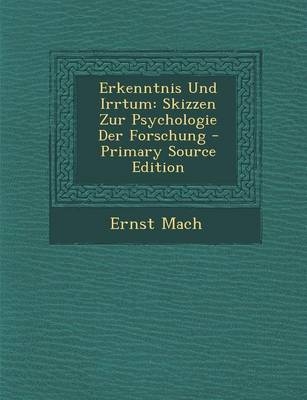 Erkenntnis Und Irrtum
