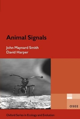 Animal Signals -  Maynard Smith,  Harper