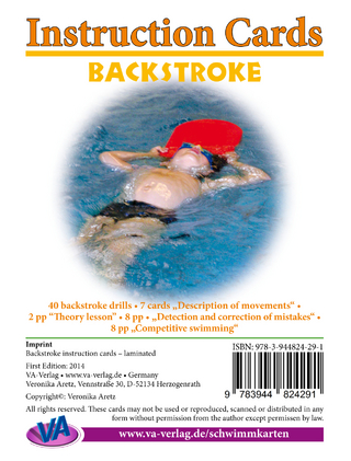 Backstroke, unlaminated