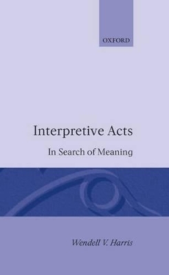 Interpretive Acts