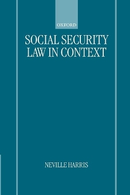 Social Security Law in Context - 