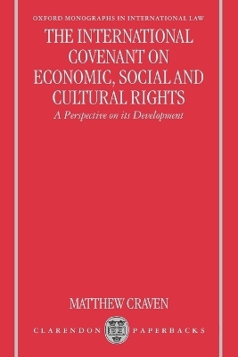The International Covenant on Economic, Social and Cultural Rights
