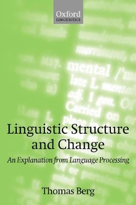 Linguistic Structure and Change