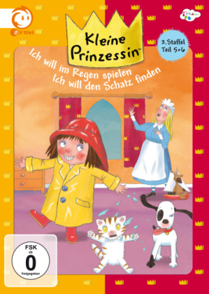 Kleine Prinzessin - Ich will im Regen spielen & Ich will den Schatz finden, 2 DVDs