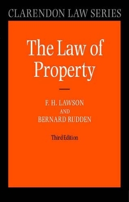 Law of Property - F H Lawson, Bernard Rudden