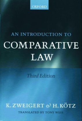 An Introduction to Comparative Law - Konrad Zweigert, Hein Kötz