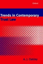 Trends in Contemporary Trust Law - 