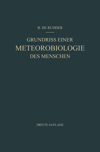 Grundriss Einer Meteorobiologie des Menschen