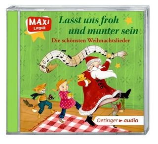 Lasst uns froh und munter sein. Die schönsten Weihnachtslieder, 1 Audio-CD
