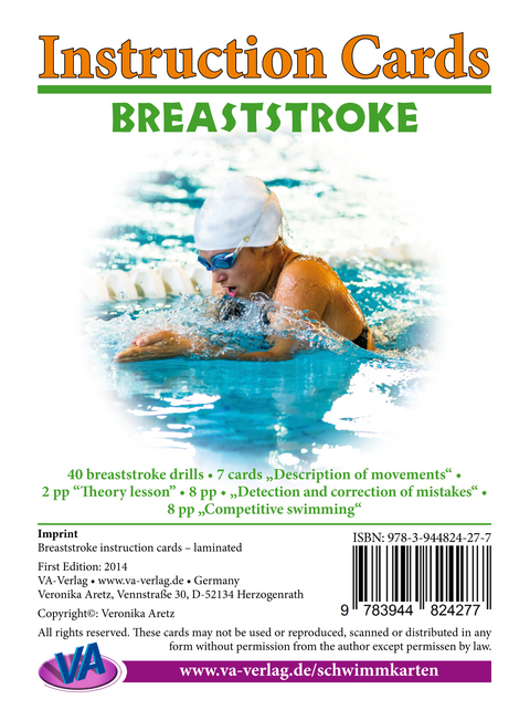 Breaststroke, laminated - Veronika Aretz