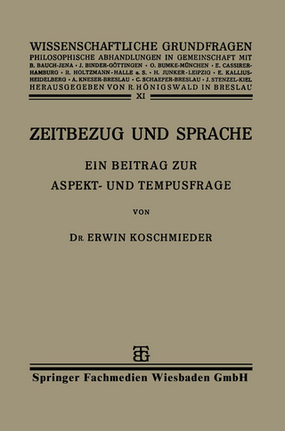 Zeitbezug und Sprache