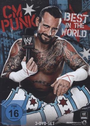 CM PUNK: BEST IN THE WORLD, 3 DVDs