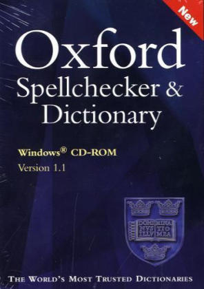 Oxford Spellchecker and Dictionary on CD-ROM