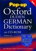 Pop-up Oxford-Duden German Dictionary