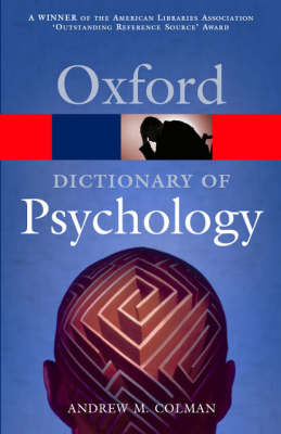 A Dictionary of Psychology - Andrew M. Colman