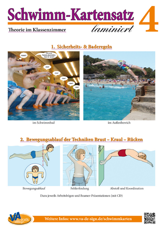Sicherheits- & Baderegeln (unlaminiert) & Bewegungsablauf