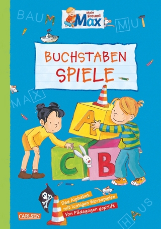 Max Blaue Reihe: Mein Freund Max - Buchstaben-Spiele