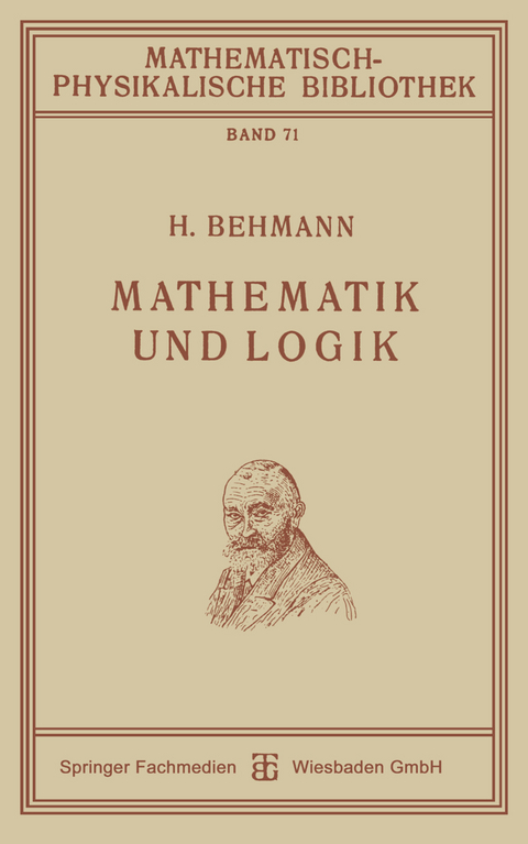 Mathematik und Logik - Heinrich Behmann