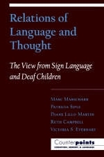 Relations of Language and Thought - 