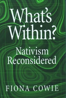 What's Within? - Fiona Cowie