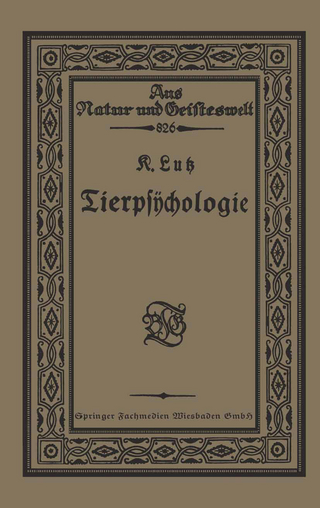 Tierpsÿchologie Eine Einführung in die vergleichende Psÿchologie