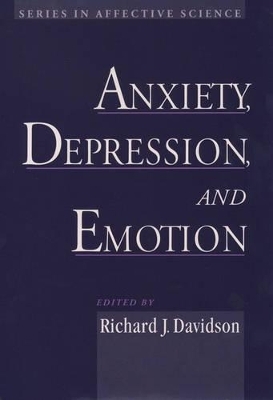 Anxiety, Depression, and Emotion - 