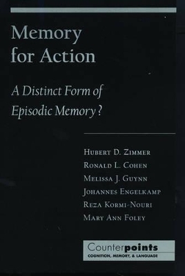 Memory for Action -  Zimmer,  Cohen,  Guynn,  Engelkamp,  Kormi-Nouri