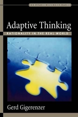 Adaptive Thinking - Gerd Gigerenzer