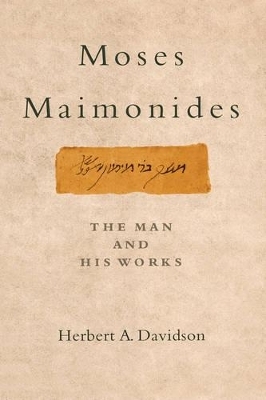 Moses Maimonides