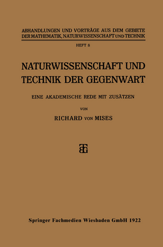 Naturwissenschaft und Technik der Gegenwart