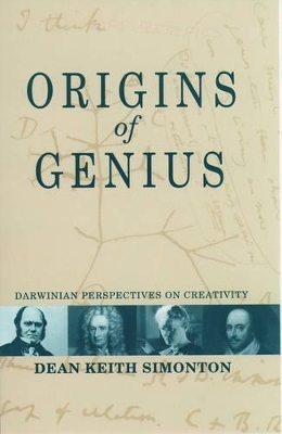 Origins of Genius - Dean Keith Simonton