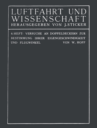 Versuche an Doppeldeckern zur Bestimmung ihrer Eigengeschwindigkeit und Flugwinkel