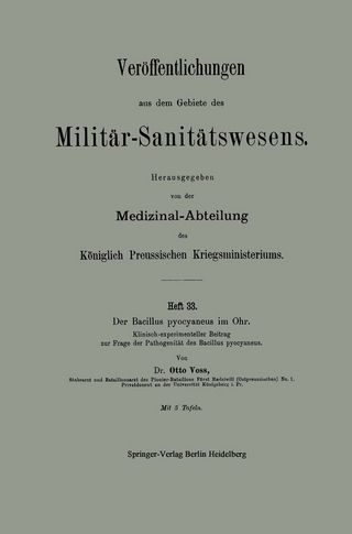 Der Bacillus pyocyaneus im Ohr