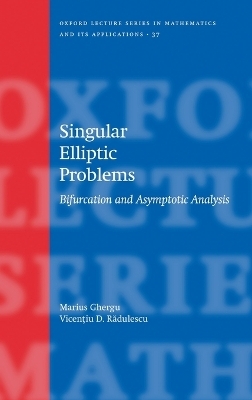 Singular Elliptic Problems - Marius Ghergu, Vicentiu Radulescu