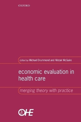 Economic Evaluation in Health Care - 