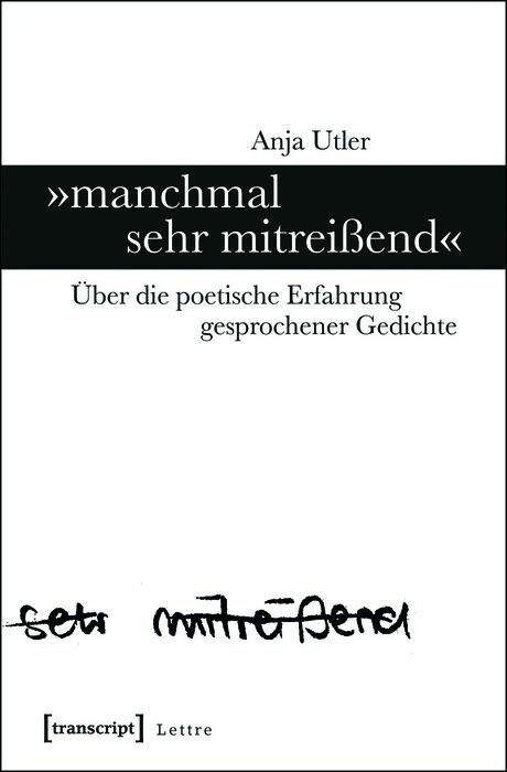 &raquo;manchmal sehr mitrei&szlig;end&laquo; - Anja Utler