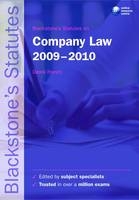 Blackstone's Statutes on Company Law