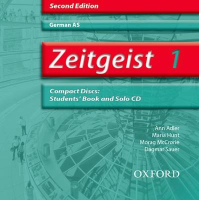 Zeitgeist: 1: AS Audio CDs - Morag McCrorie, Ann Adler, Dagmar Sauer, Maria Hunt