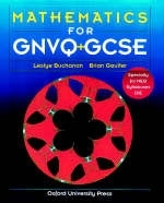 Mathematics for GNVQ and GCSE - Leslye Buchanan, Brian Gaulter