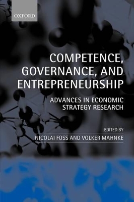 Competence, Governance, and Entrepreneurship