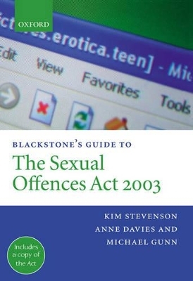 Blackstone's Guide to the Sexual Offences Act 2003