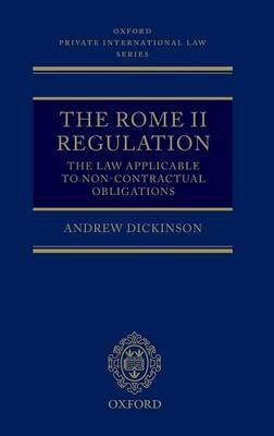 The Rome II Regulation: A Commentary