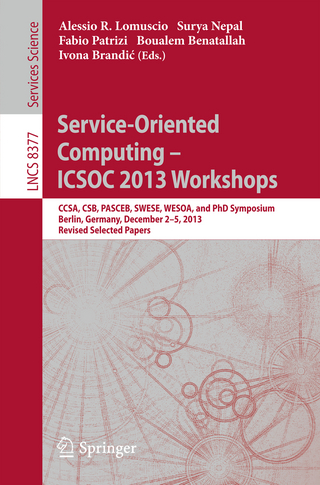 Service-Oriented Computing--ICSOC 2013 Workshops