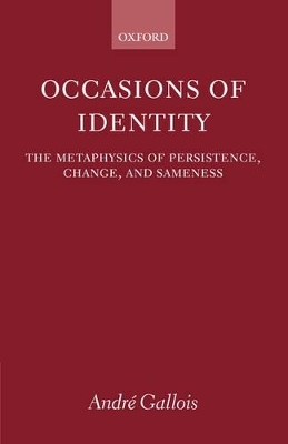 Occasions of Identity - Andr&eacute; Gallois