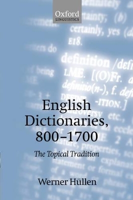 English Dictionaries, 800-1700