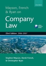 Mayson, French and Ryan on Company Law 2006/2007