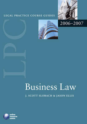 Business Law 2006-2007 - Professor Scott Slorach